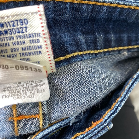 True Religion Kate Capri Denim Jeans Women's 26 - Picture 5 of 6